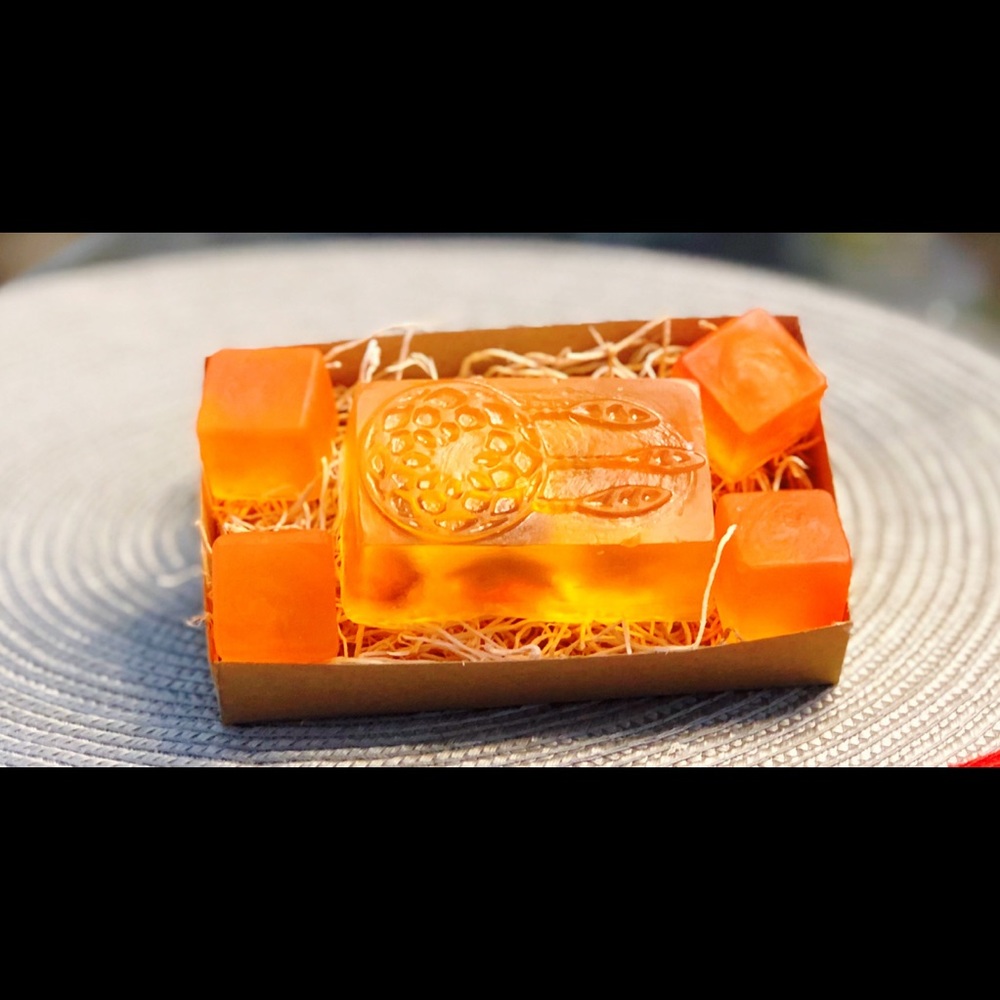 Handmade sweet orange hand soap bundles